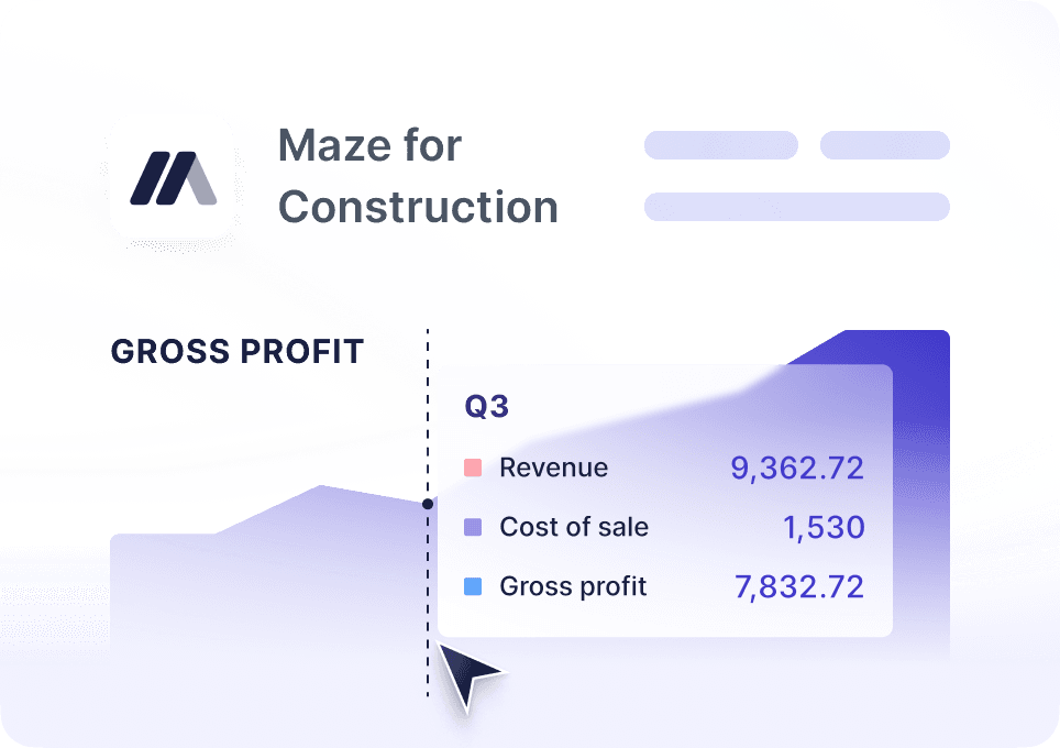 Monitor project cost and profitability