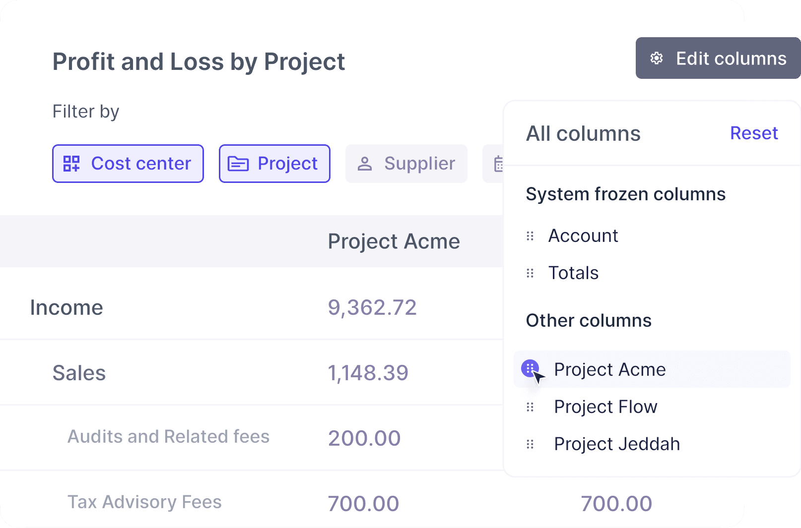 Allocation & filtering