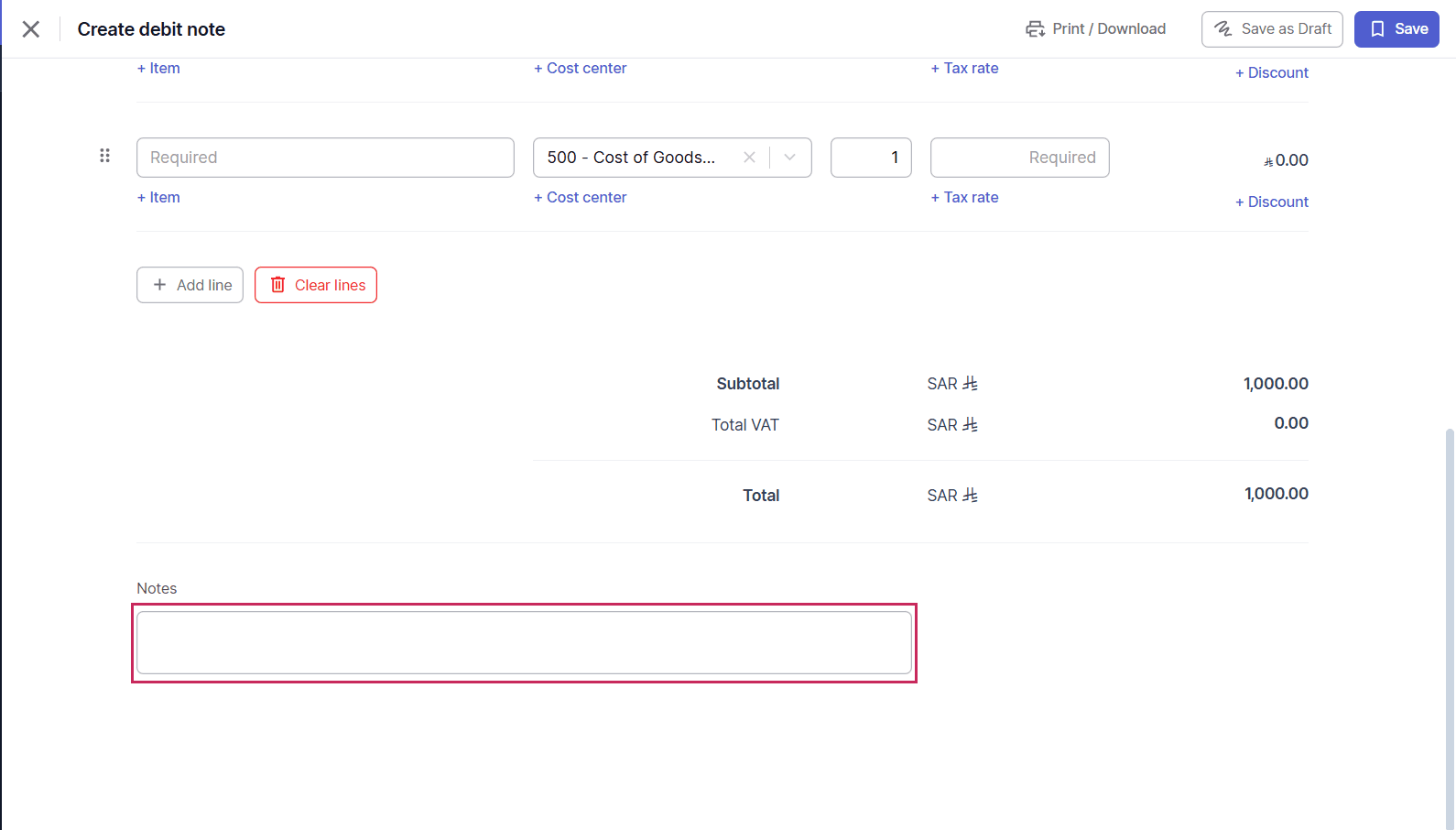 add notes to the devit notes