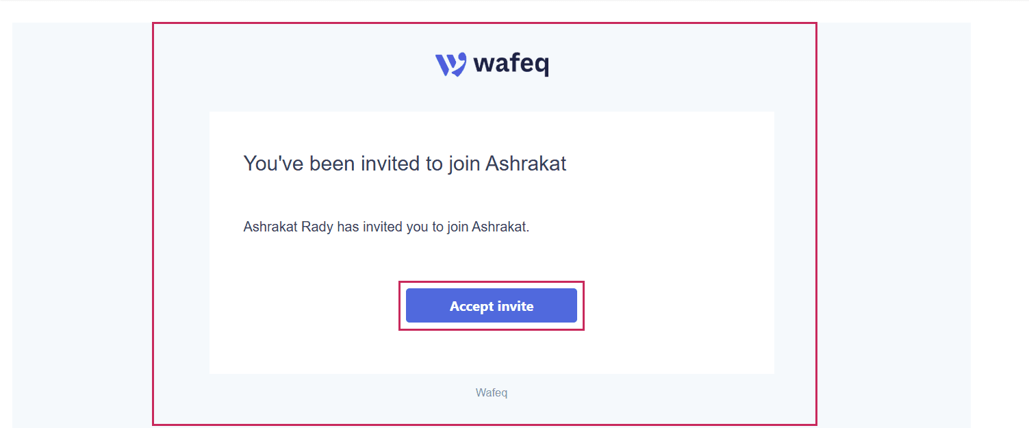 Accepting the Invitation