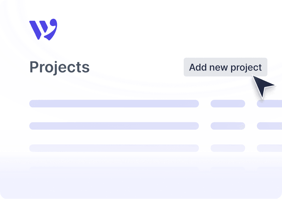 Projects and cost centers