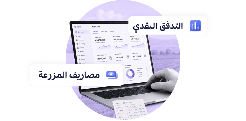 رسم توضيحي لدعوة العمل للزراعة