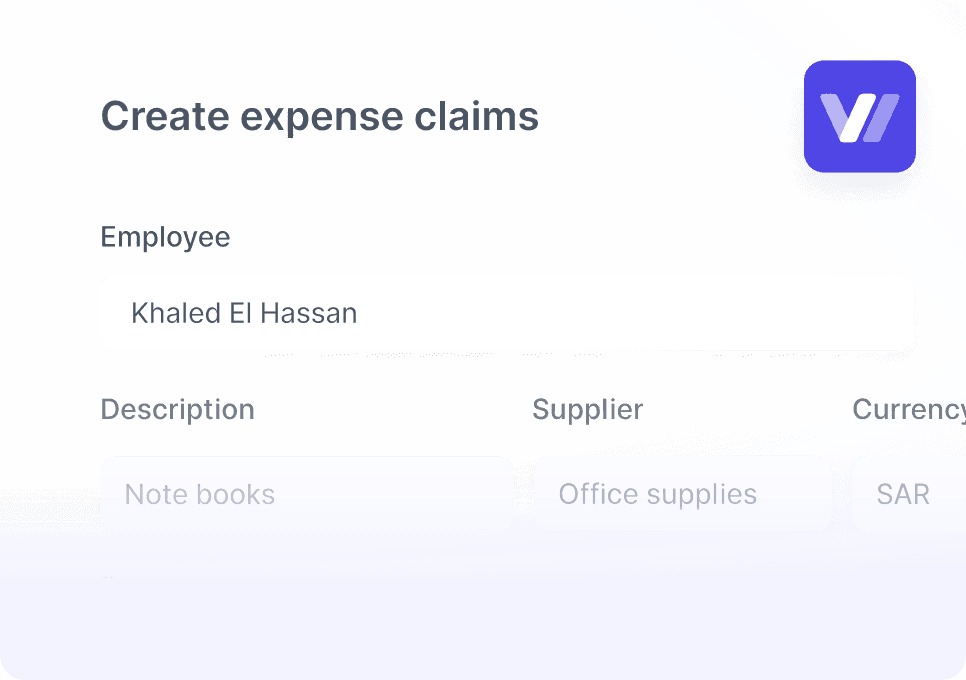 Projects and expense claims