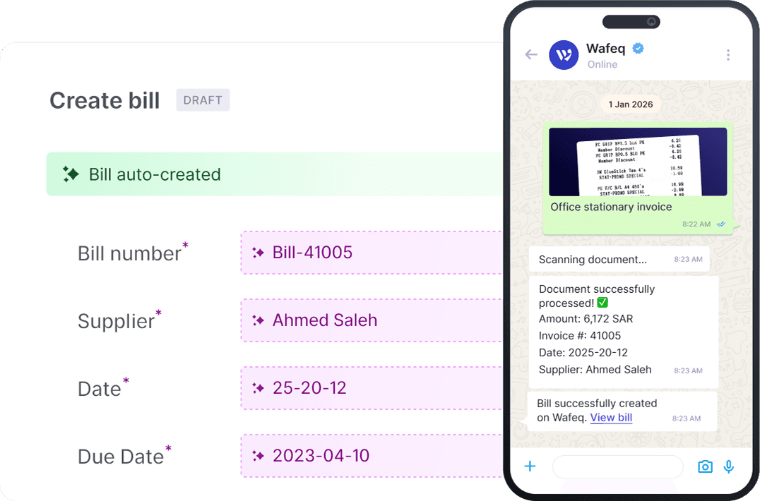 Create bills