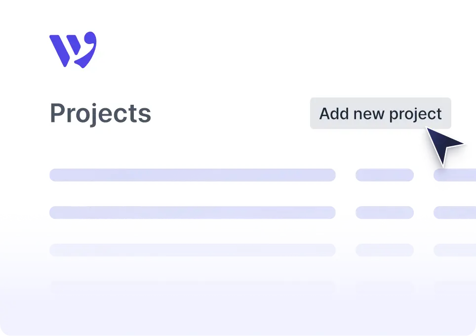 Projects and cost centers