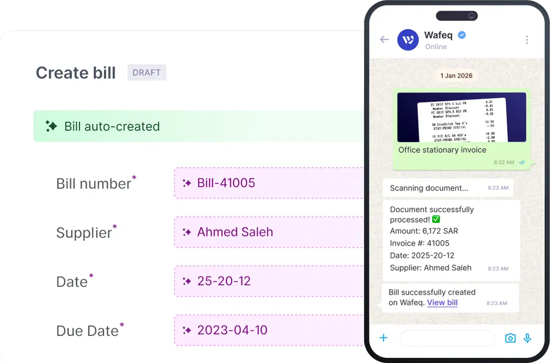 Create bills