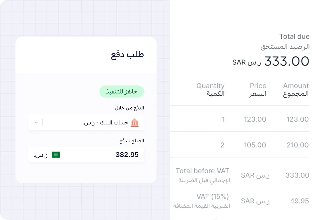 تتبّع الموردين والمشتريات
