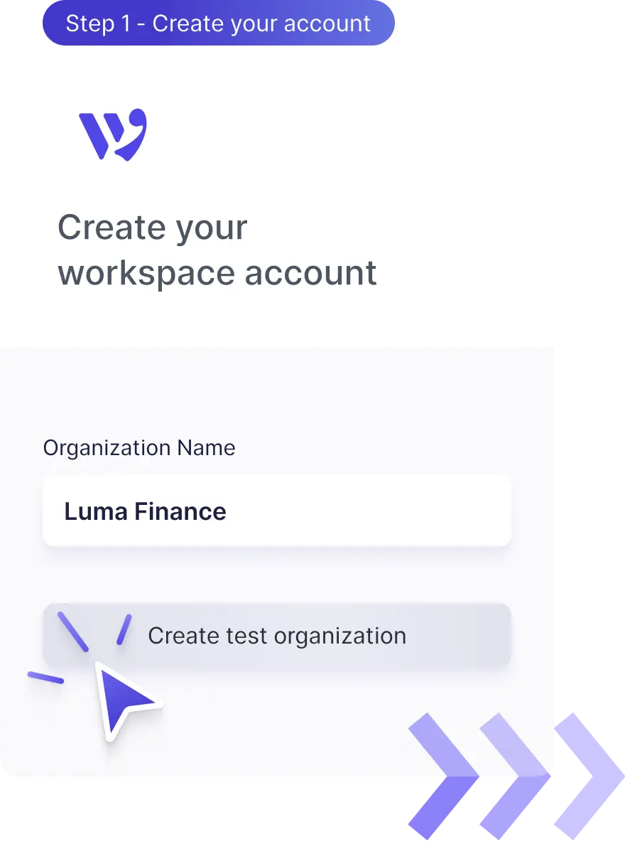 Create your account