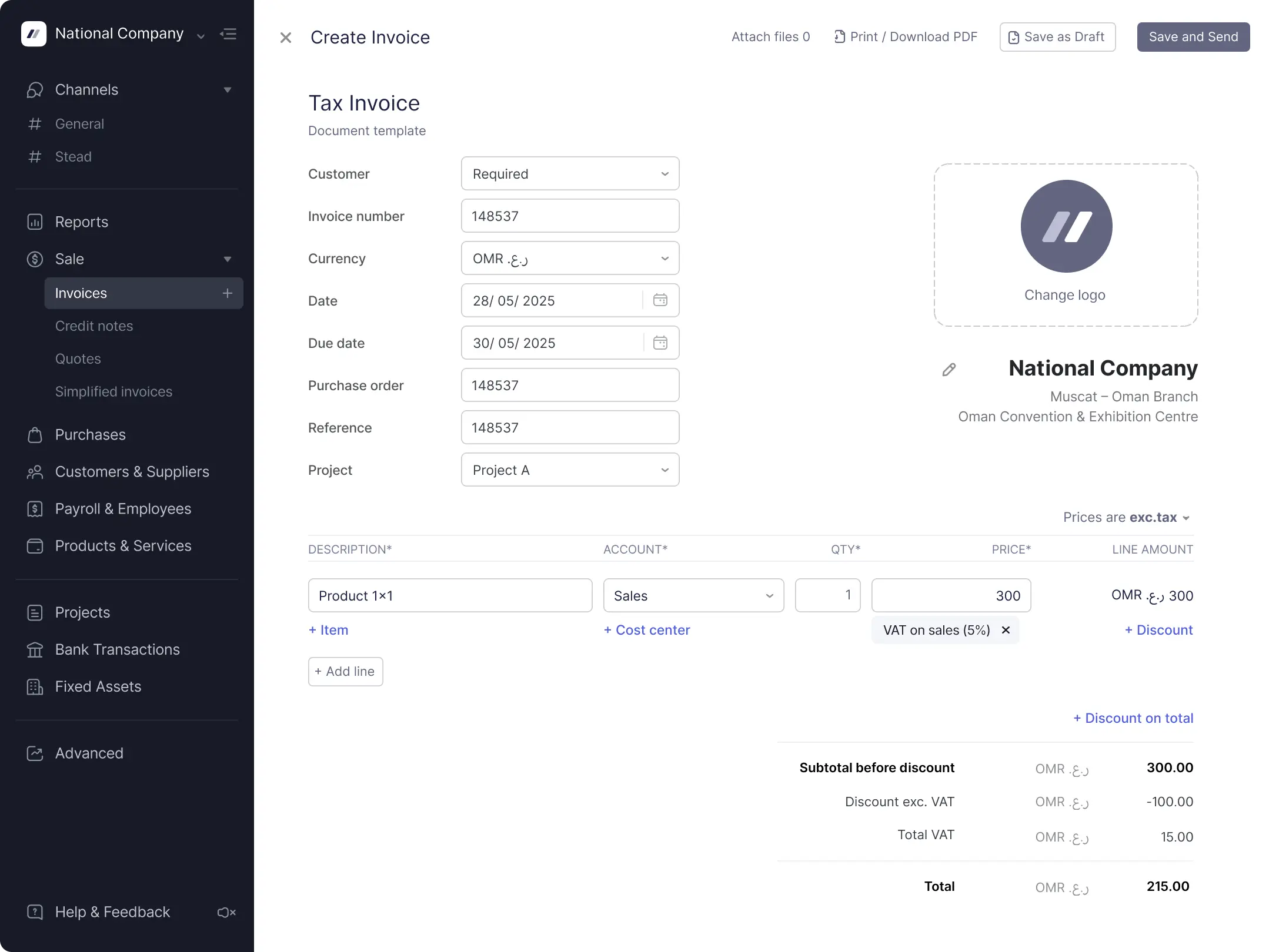 Wafeq app App ui illustration