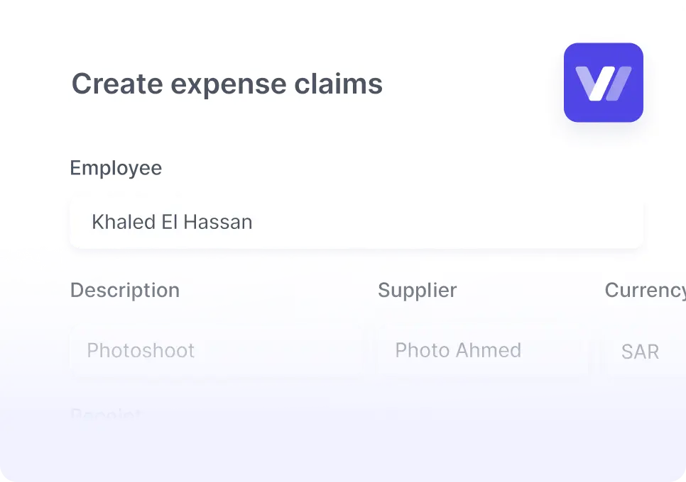 Projects and expense claims