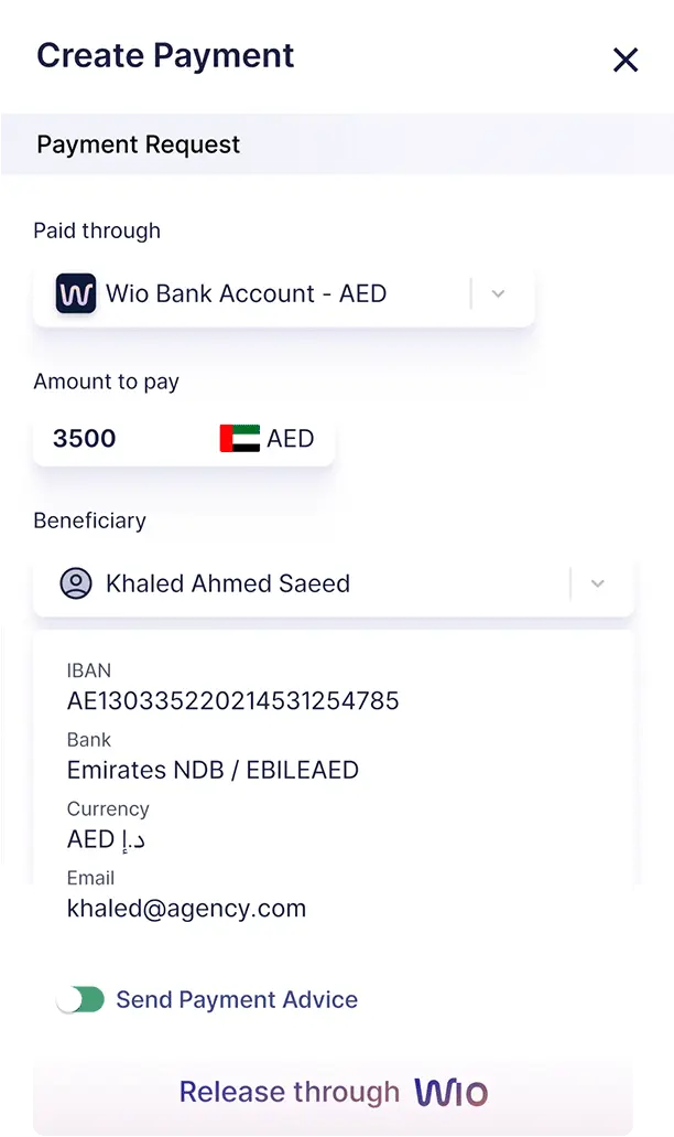 payment request